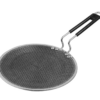 Vinod SAS Pro Platinum Triply Stainless Steel X Tawa - 25 cm | 4.0 mm Thick | Hexa Design | Metal Spoon Friendly | Riveted Handle | Induction Base - 5 Year Warranty